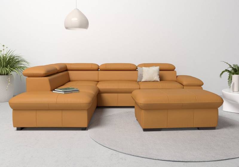 Home affaire Ecksofa Alberto L-Form, mit Kopfteilverstellung, wahlweise mit Bettfunktion von Home affaire