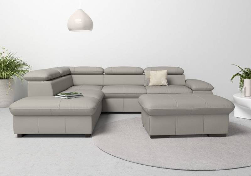 Home affaire Ecksofa Alberto L-Form, mit Kopfteilverstellung, wahlweise mit Bettfunktion von Home affaire