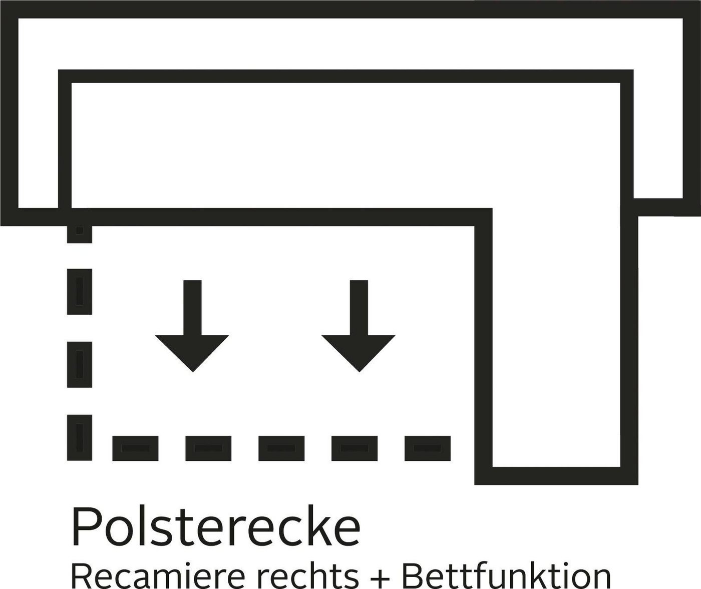 Home affaire Ecksofa Alberto L-Form, mit Kopfteilverstellung, wahlweise mit Bettfunktion Home affaire Ecksofa Alberto L-Form, mit Kopfteilverstellung, wahlweise mit Bettfunktion von Home affaire