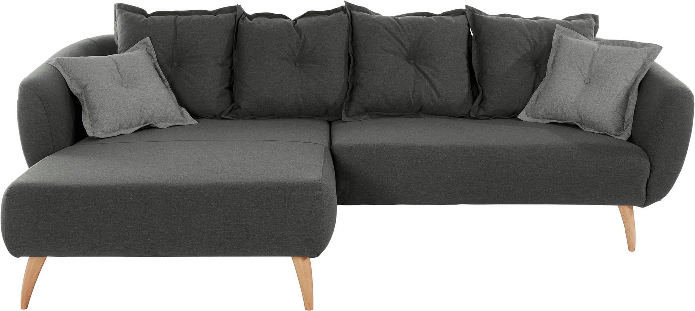 Home affaire Ecksofa Baggio, Zierkissen inklusive von Home affaire