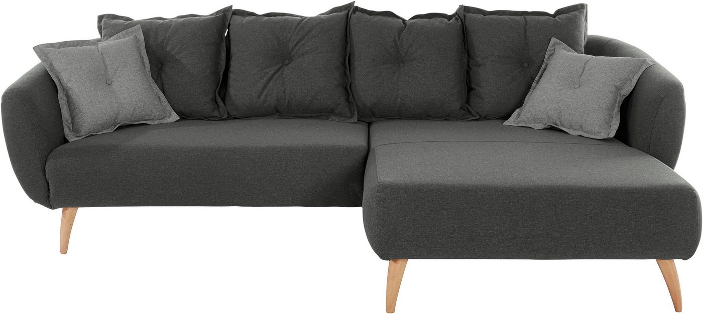 Home affaire Ecksofa Baggio, Zierkissen inklusive von Home affaire