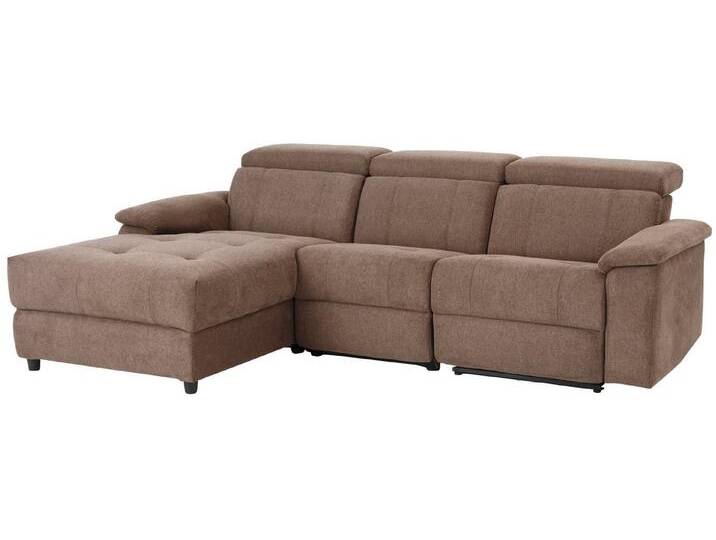 Home affaire Ecksofa Binado, L-Form, mit manueller oder elektrischer Relaxfunktion mit USB-Anschluss von Home-affaire