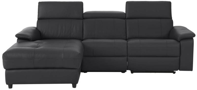 Home affaire Ecksofa Binado, L-Form, mit manueller oder elektrischer Relaxfunktion mit USB-Anschluss von Home affaire