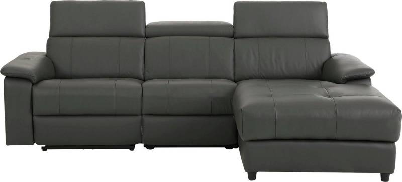 Home affaire Ecksofa Binado, L-Form, mit manueller oder elektrischer Relaxfunktion mit USB-Anschluss von Home affaire
