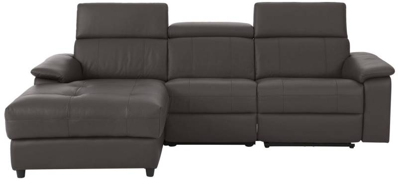 Home affaire Ecksofa Binado, L-Form, mit manueller oder elektrischer Relaxfunktion mit USB-Anschluss von Home affaire