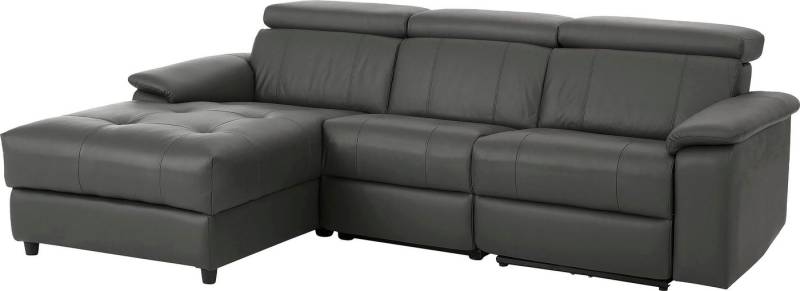 Home affaire Ecksofa Binado, L-Form, mit manueller oder elektrischer Relaxfunktion mit USB-Anschluss von Home affaire