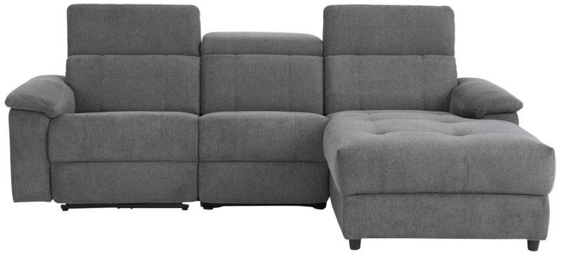 Home affaire Ecksofa Binado, L-Form, mit manueller oder elektrischer Relaxfunktion mit USB-Anschluss von Home affaire