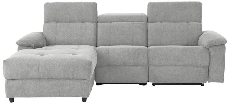 Home affaire Ecksofa Binado, L-Form, mit manueller oder elektrischer Relaxfunktion mit USB-Anschluss von Home affaire