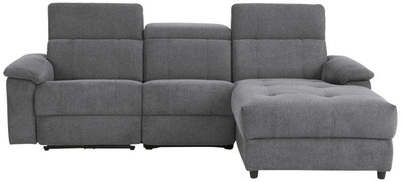 Home affaire Ecksofa Binado, L-Form, mit manueller oder elektrischer Relaxfunktion mit USB-Anschluss von Home affaire