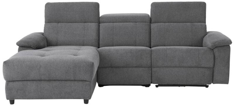 Home affaire Ecksofa Binado, L-Form, mit manueller oder elektrischer Relaxfunktion mit USB-Anschluss von Home affaire