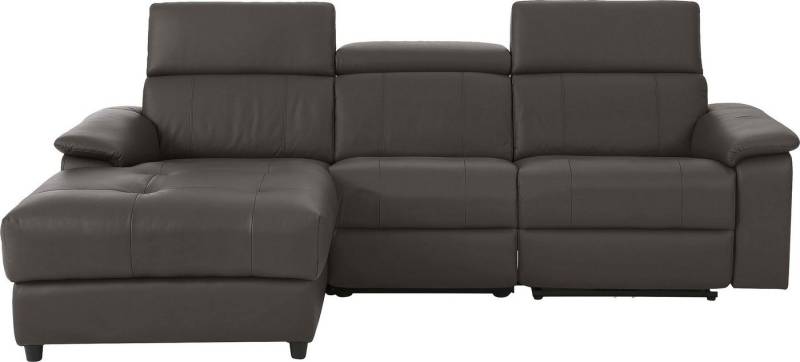 Home affaire Ecksofa Binado, L-Form, mit manueller oder elektrischer Relaxfunktion mit USB-Anschluss von Home affaire