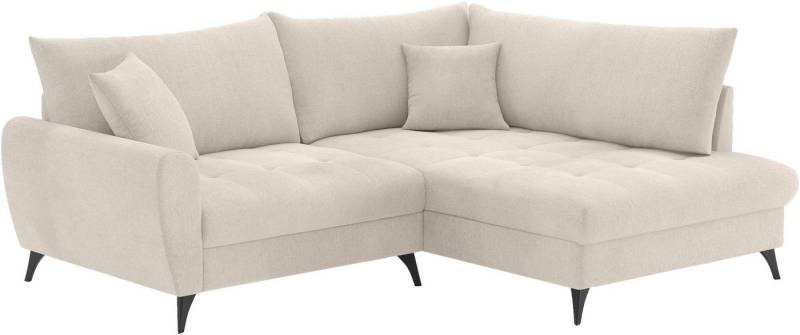Mr. Couch Ecksofa Blackburn II L-Form, Wahlweise mit Kaltschaumpolsterung bis 140 kg belastbar von Mr. Couch