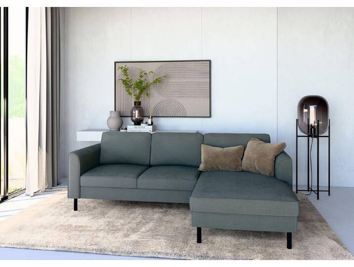 Home affaire Ecksofa Booster Couch wahlweise mit Schlaffunktion und Bettkasten-auch in Cord, Recamiere beidseitig montierbar, Sofa in L-Form, 232 cm, grau Home affaire Ecksofa Booster Couch wahlweise mit Schlaffunktion und Bettkasten-auch in Cord, Recamiere beidseitig montierbar, Sofa in L-Form, 232 cm, grau von Home-affaire