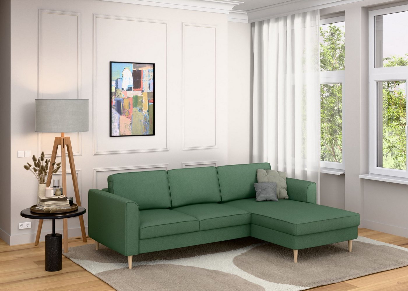 Home affaire Ecksofa Booster Couch wahlweise mit Schlaffunktion und Bettkasten-auch in Cord, Recamiere beidseitig montierbar, Sofa in L-Form, 232 cm Home affaire Ecksofa Booster Couch wahlweise mit Schlaffunktion und Bettkasten-auch in Cord, Recamiere beidseitig montierbar, Sofa in L-Form, 232 cm von Home affaire