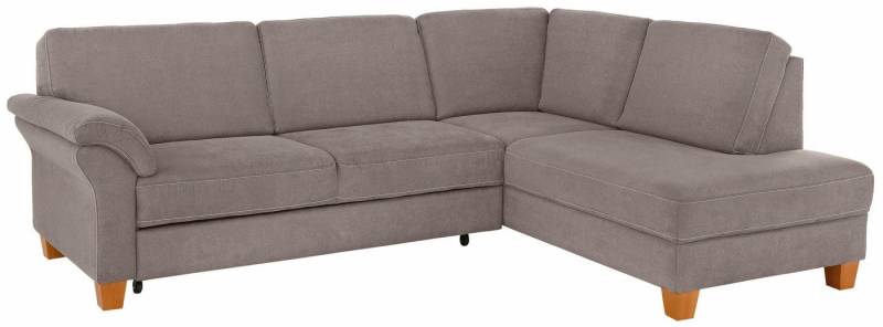 Home affaire Ecksofa Borkum L-Form, mit Federkern, wahlweise mit Bettfunktion von Home affaire