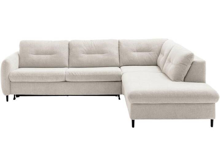 Home affaire Ecksofa Clevina, L-Form mit Kaltschaummatratze, Längsschläfer mit echter Dauerschläferfunktion & flexibel stellbar, beige Home affaire Ecksofa Clevina, L-Form mit Kaltschaummatratze, Längsschläfer mit echter Dauerschläferfunktion & flexibel stellbar, beige von Home-affaire