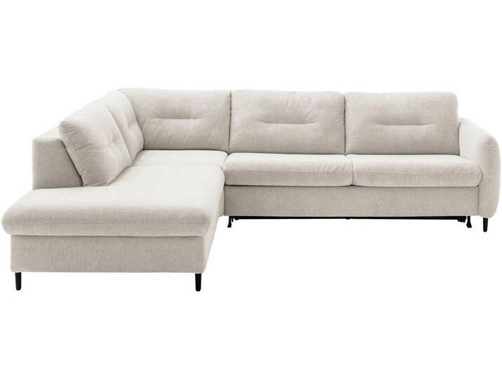 Home affaire Ecksofa Clevina, L-Form mit Kaltschaummatratze, Längsschläfer mit echter Dauerschläferfunktion & flexibel stellbar, beige Home affaire Ecksofa Clevina, L-Form mit Kaltschaummatratze, Längsschläfer mit echter Dauerschläferfunktion & flexibel stellbar, beige von Home-affaire
