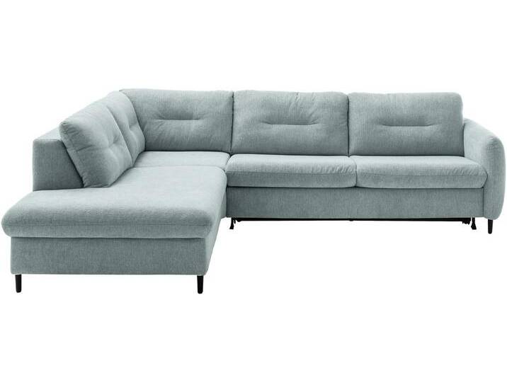 Home affaire Ecksofa Clevina, L-Form mit Kaltschaummatratze, Längsschläfer mit echter Dauerschläferfunktion & flexibel stellbar, blau Home affaire Ecksofa Clevina, L-Form mit Kaltschaummatratze, Längsschläfer mit echter Dauerschläferfunktion & flexibel stellbar, blau von Home-affaire
