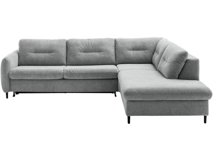 Home affaire Ecksofa Clevina, L-Form mit Kaltschaummatratze, Längsschläfer mit echter Dauerschläferfunktion & flexibel stellbar, grau Home affaire Ecksofa Clevina, L-Form mit Kaltschaummatratze, Längsschläfer mit echter Dauerschläferfunktion & flexibel stellbar, grau von Home-affaire