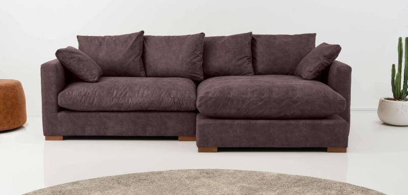 Home affaire Ecksofa Coray, Breite 266 cm, extra weich und kuschelig, mit Federn und Daunen von Home affaire