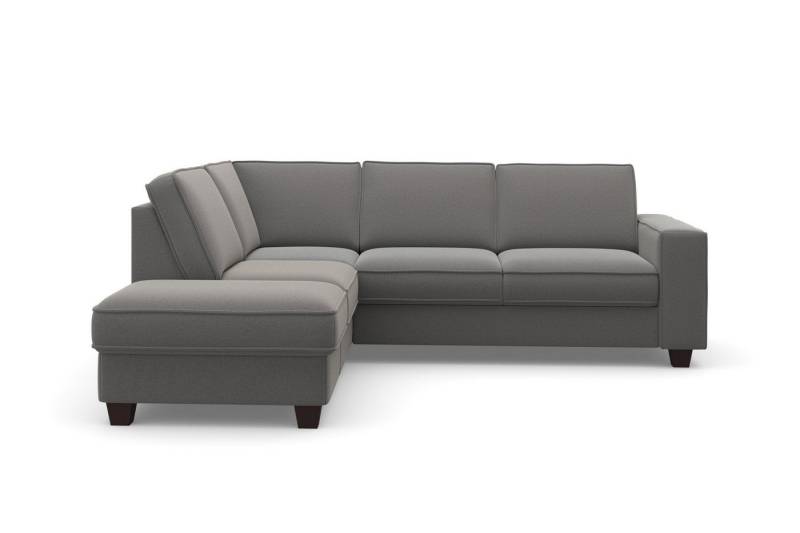 Home affaire Ecksofa County L-Form, 2 Teile, wahlweise Ottomane links oder rechts, mit Federkern-Polsterung von Home affaire