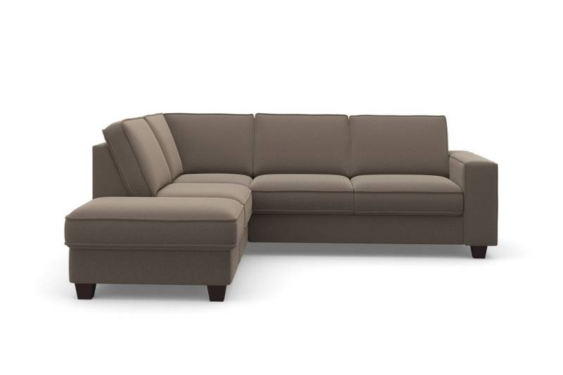 Home affaire Ecksofa County L-Form, 2 Teile, wahlweise Ottomane links oder rechts, mit Federkern-Polsterung Home affaire Ecksofa County L-Form, 2 Teile, wahlweise Ottomane links oder rechts, mit Federkern-Polsterung von Home affaire