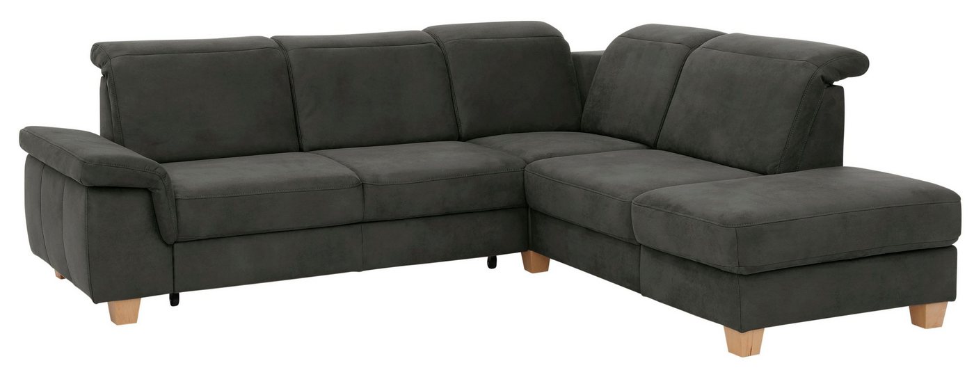 Home affaire Ecksofa Dalia, mit Federkernpolsterung, wahlweise mit Bettfunktion, Bettkasten von Home affaire