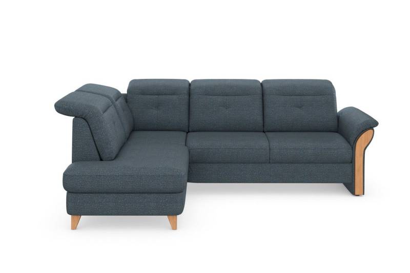 Home affaire Ecksofa Dangast L-Form, Kopfteilverstellung, wahlweise mit motorischer Relaxfunktion von Home affaire