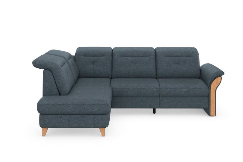 Home affaire Ecksofa Dangast L-Form, Kopfteilverstellung, wahlweise mit motorischer Relaxfunktion von Home affaire