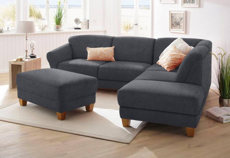Home affaire Ecksofa Gotland L-Form, wahlweise mit Sitztiefenverstellung + Bettkasten von Home affaire