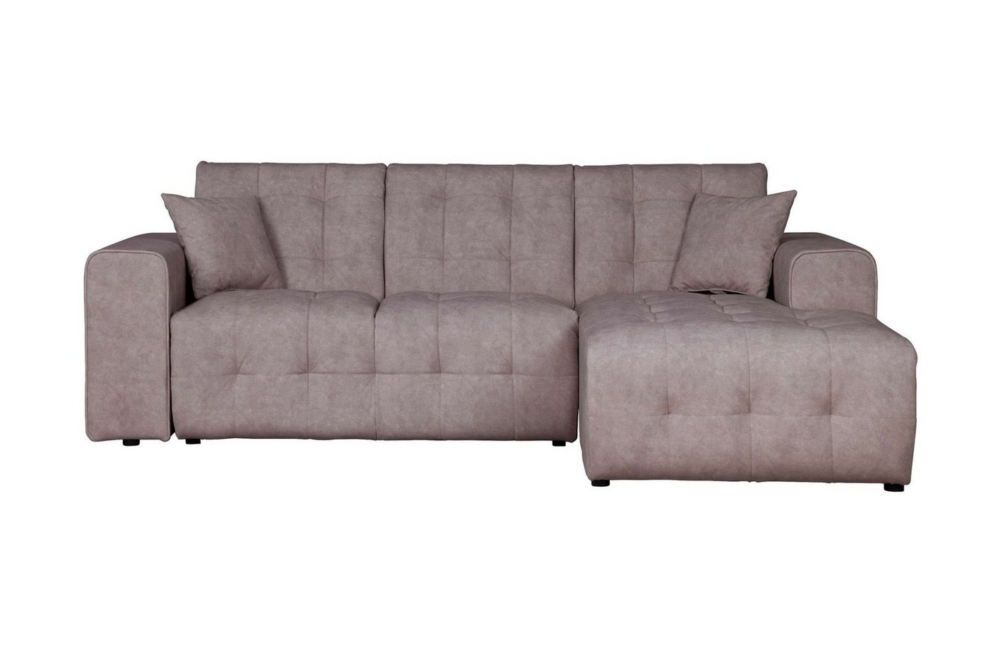 Home affaire Ecksofa Nosia L-Form, incl. 2 Zierkissen, mit feiner Steppung von Home affaire