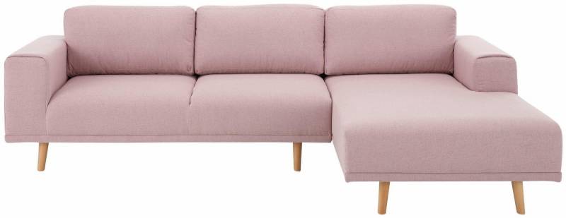 Home affaire Ecksofa Lasse L-Form, im scandinavischen Stil mit Holzfüßen von Home affaire