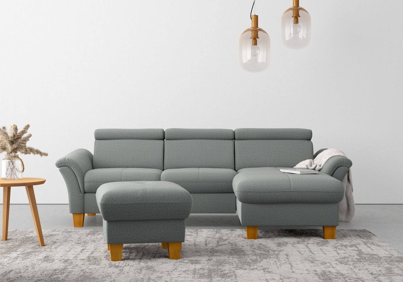 Home affaire Ecksofa Lindgren L-Form, wahlweise mit Bett mit klappbaren Rollen, Kasten und Kopfverstellung Home affaire Ecksofa Lindgren L-Form, wahlweise mit Bett mit klappbaren Rollen, Kasten und Kopfverstellung von Home affaire