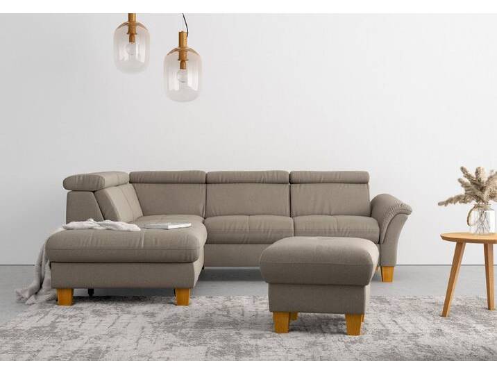 Home affaire Ecksofa Lindgren L-Form, Stauraum und Kopfteilverstellung, grau Home affaire Ecksofa Lindgren L-Form, Stauraum und Kopfteilverstellung, grau von Home-affaire