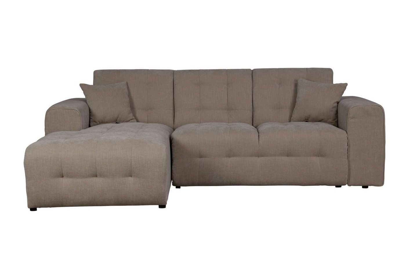 Home affaire Ecksofa Nosia L-Form, incl. 2 Zierkissen, mit feiner Steppung von Home affaire