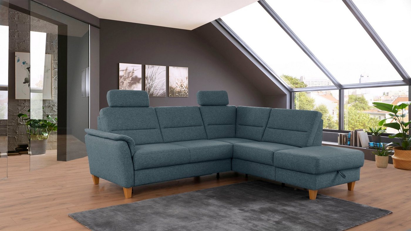 Home affaire Ecksofa Palmera L-Form, Federkern, wahlweise mit Bettfunktion und mit/ohne Stauraum Home affaire Ecksofa Palmera L-Form, Federkern, wahlweise mit Bettfunktion und mit/ohne Stauraum von Home affaire