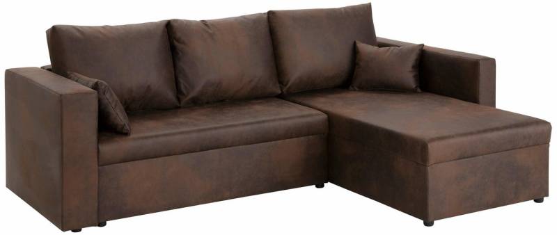 Home affaire Ecksofa Pur L-Form, wahlweise mit Bettfunktion von Home affaire
