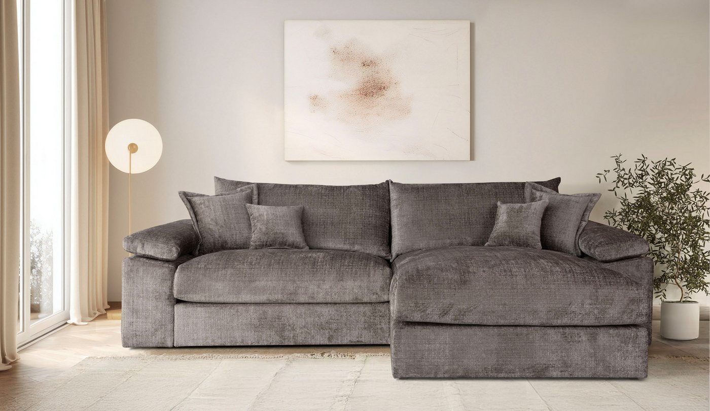 Home affaire Ecksofa Soft&Cosy XXL L-Form - Breite 303 cm, Mega-Sofa, Cord oder Chenille-Struktur, Federkern-Polsterung Home affaire Ecksofa Soft&Cosy XXL L-Form - Breite 303 cm, Mega-Sofa, Cord oder Chenille-Struktur, Federkern-Polsterung von Home affaire