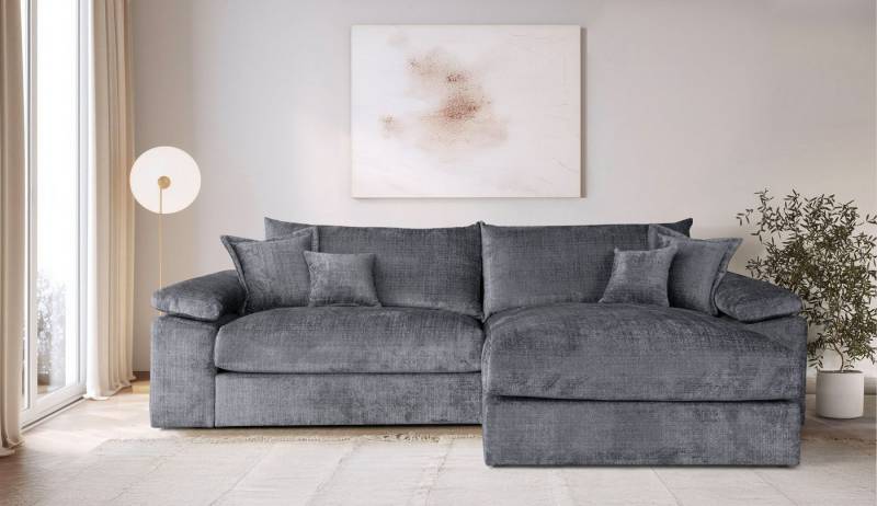 Home affaire Ecksofa Soft&Cosy XXL L-Form, B: 303 cm, Mega-Sofa, Cord oder Chenille-Struktur, mit Federkern & 4 Zierkissen Home affaire Ecksofa Soft&Cosy XXL L-Form, B: 303 cm, Mega-Sofa, Cord oder Chenille-Struktur, mit Federkern & 4 Zierkissen von Home affaire