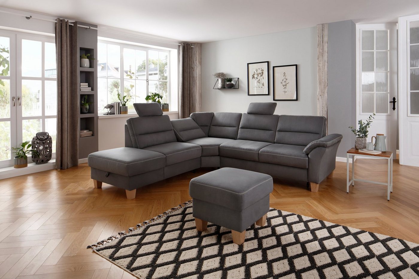 Home affaire Ecksofa Soleo L-Form, komfortabel durch Trapezecke mit Relaxfunktion, auch mit Bettfunktion Home affaire Ecksofa Soleo L-Form, komfortabel durch Trapezecke mit Relaxfunktion, auch mit Bettfunktion von Home affaire