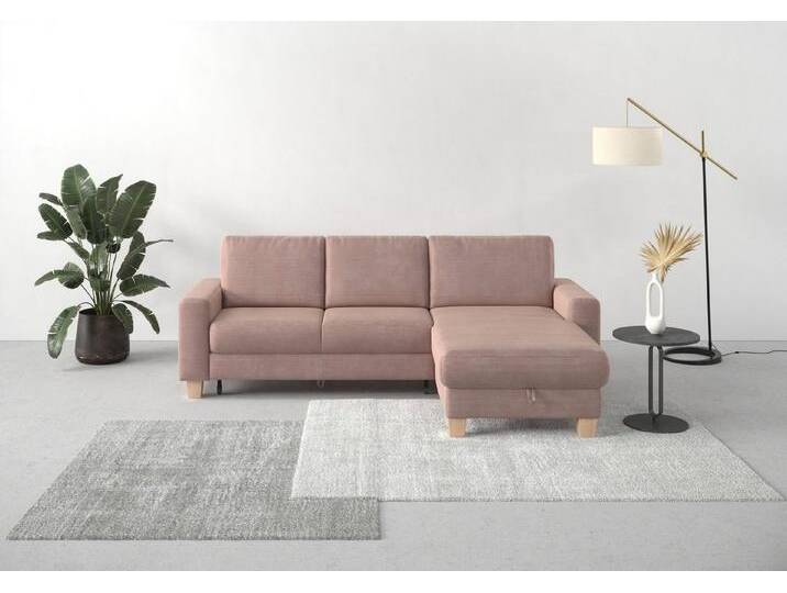 Home affaire Ecksofa Summer L-Form, mit Recamiere, mit oder ohne Bettfunktion und Bettkasten, Cord-Bezug, rosa Home affaire Ecksofa Summer L-Form, mit Recamiere, mit oder ohne Bettfunktion und Bettkasten, Cord-Bezug, rosa von Home-affaire
