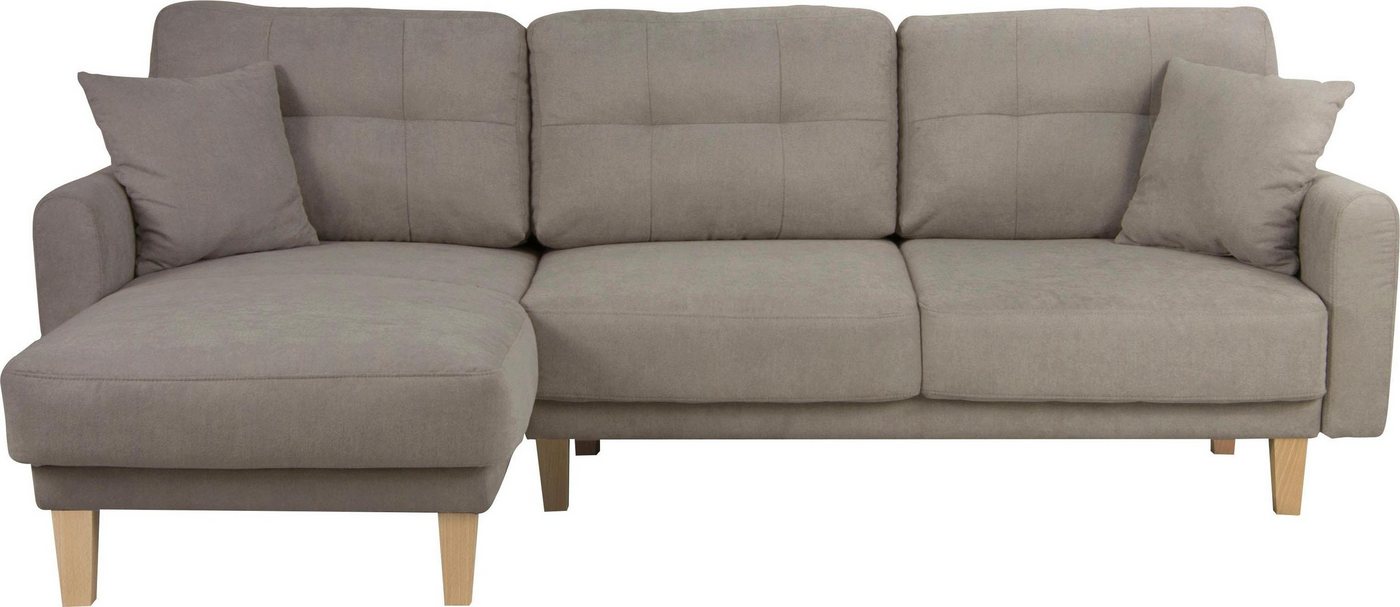 Home affaire Ecksofa TRIPLO optionale Schlafsofa mit Bettkasten, Maße B/T/H: 234/164/89 cm, L-Form wahlweise mit Bettfunktion - Liegefläche 132x210 cm Home affaire Ecksofa TRIPLO optionale Schlafsofa mit Bettkasten, Maße B/T/H: 234/164/89 cm, L-Form wahlweise mit Bettfunktion - Liegefläche 132x210 cm von Home affaire
