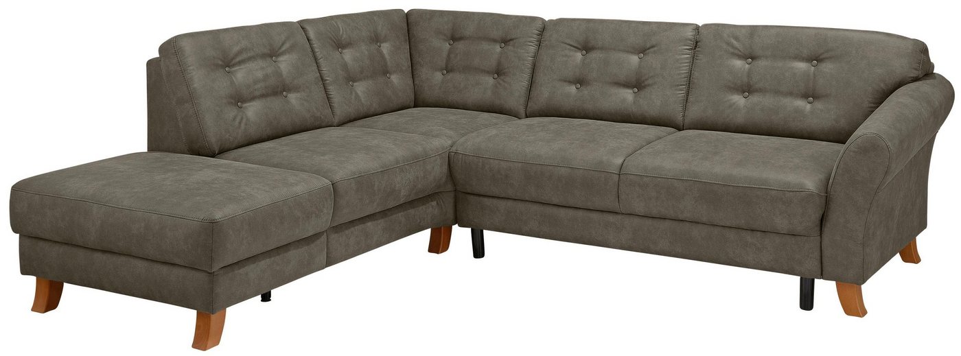 Home affaire Ecksofa Trondheim L-Form, mit Federkern von Home affaire