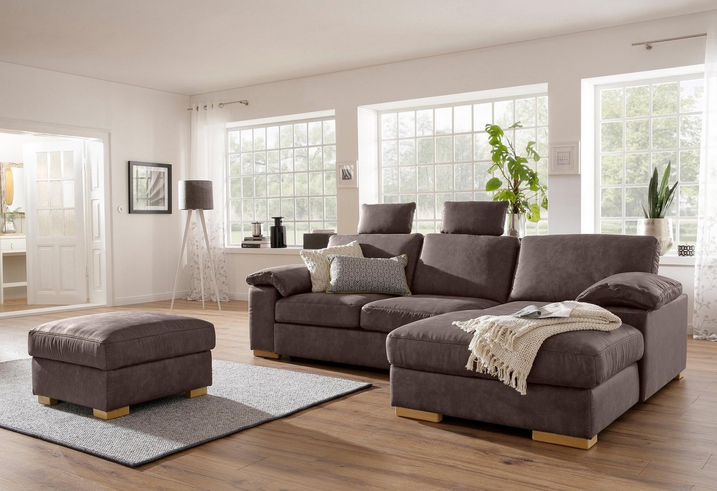 Home affaire Ecksofa Ventura L-Form, wahlweise mit Bettfunktion und Bettfunktion/Bettkasten Home affaire Ecksofa Ventura L-Form, wahlweise mit Bettfunktion und Bettfunktion/Bettkasten von Home affaire