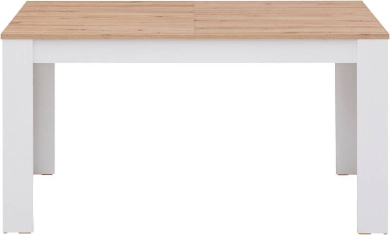 Home affaire Esstisch Bergamo Küchentisch, pflegeleichter Esstisch, erhältlich in 3 Größen, 140 cm ausziehbar von Home affaire