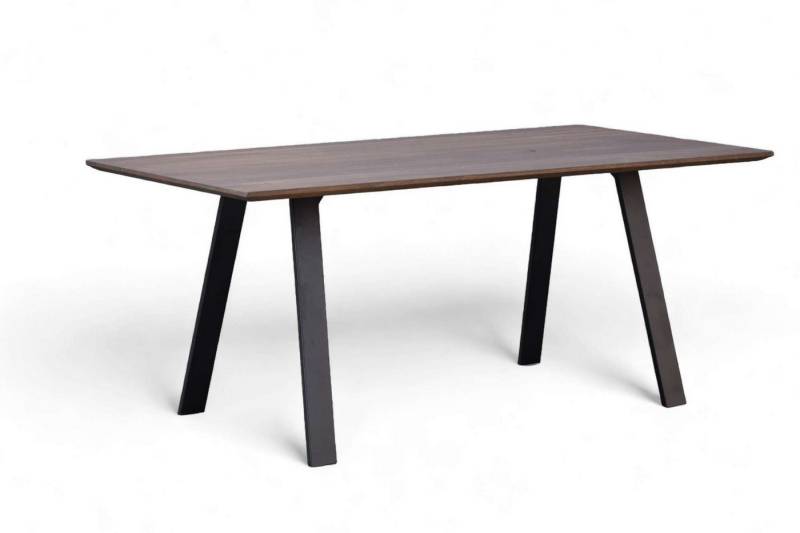 Home affaire Esstisch Reidigen Küchentisch, A-Form Metallgestell, Wildeiche massiv geölt, Baum Kante oder Schweizer Kante, erhältlich in 3 Größen und 2 Farben Home affaire Esstisch Reidigen Küchentisch, A-Form Metallgestell, Wildeiche massiv geölt, Baum Kante oder Schweizer Kante, erhältlich in 3 Größen und 2 Farben von Home affaire