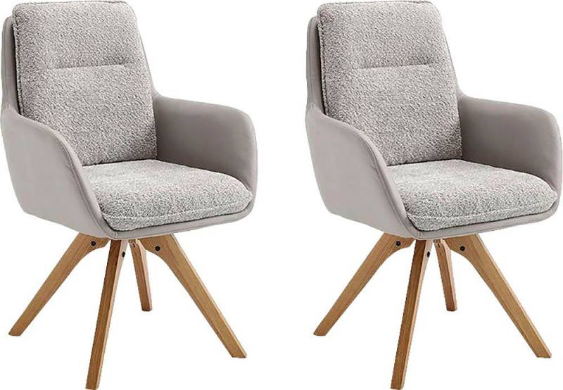 Home affaire Esszimmerstuhl Barcelona (Set, 2 St), verschiedene Gestelle in Holz oder Metall von Home affaire