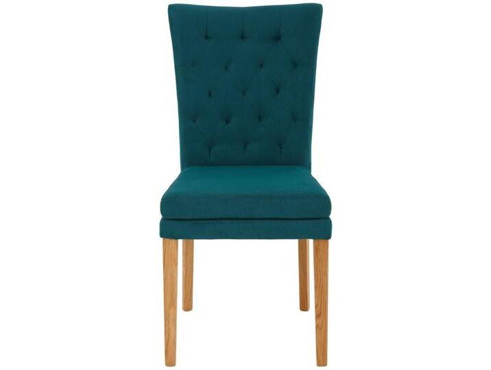 Home affaire Esszimmerstuhl Colorado BESTSELLER Polsterstuhl (Set, 4 St), Beine in eiche oder nussbaum. Im 2er, 4er oder 6er-Set, grün, petrol von Home-affaire