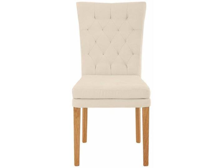Home affaire Esszimmerstuhl Colorado BESTSELLER Polsterstuhl (Set, 6 St), Beine in eiche oder nussbaum. Im 2er, 4er oder 6er-Set, beige weiß, beige von Home-affaire