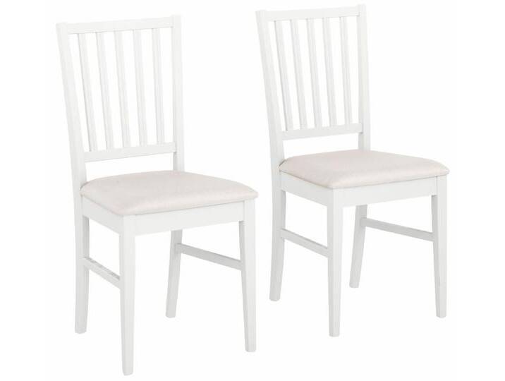 Home affaire Esszimmerstuhl Ruanda Küchenstuhl TOPSELLER (Set, 4 St), im 2er, 4er oder 6er-Set, Holzstuhl, beige weiß von Home-affaire